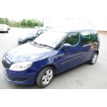 Skoda Roomster SE TDi CR 105 diesel 5 Seater estate car, 61 Plate, 67,00 miles ,