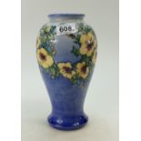 Moorcroft Large Vase with Oriental Blossom design ,