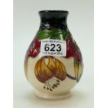 Moorcroft Anna Lily vase, designed by Nicola Slaney. Firsts in quality, height 12.