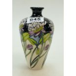 Moorcroft Trefoil vase, designed by Nicola Slaney.