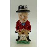 BURLEIGH WARE 'JOHN BULL CHURCHILL' TOBY JUG,