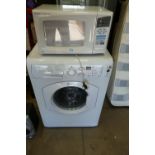 Hotpoint WMF-720 Washing mashine and Proline ST23W microwave(2)