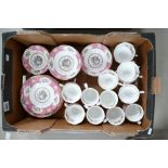 A collection of Royal Albert dinner & tea ware in the Lady Carlyle design (46)