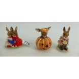 Royal Doulton Bunnykins figures Partners in Collecting DB151, a collectors club exclusive,
