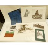 A large Portfolio of Harry Smith (local Artist) signed limited edition unmounted signed prints