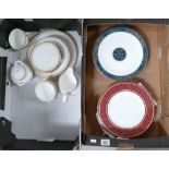 A collection of Royal Doulton dinner & tea ware including set 6 Carlyle plates,