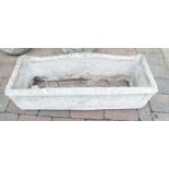 Large Oblong/ trough planter with 4 claw styled feet (5)