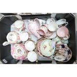A mixed collection of items to include - Royal Albert Lady Carlysle part tea set together with