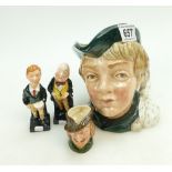 Royal Doulton large character jug Dick Whittington D6375,