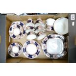 A collection of decorative Bon pattern tea ware to include - cups saucers side plates etc.