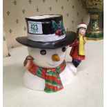 Royal Doulton large character jug the snowman D724