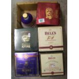 A collection of Wade Bells commerative whisky deca