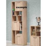 Range branded Apollo 3 Door shelf unit together with Apollo TV Unit