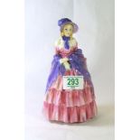 Royal Doulton figureA Victorian Lady HN725 (hairli