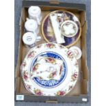 A collection of items including Royal Albert Old C