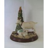 Border Fine Arts figure of goat with kid “Pick of