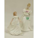 Royal Doulton figures Denise HN2477 and Friendship