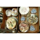 A collection of plates to include Royal Doulton Ro