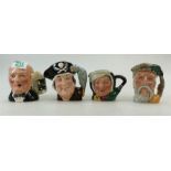 Royal Doulton small character jugs Winston Churchi