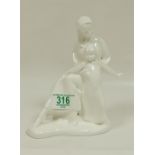 Royal Doulton white images figure Mother & Daughte