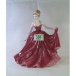 Coalport lady figure Shall we Dance, limited editi