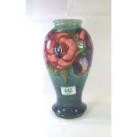 Walter Moorcroft signed vase decorated in the Anem