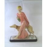 Kevin Francis Peggy Davies figure Figure of lady w