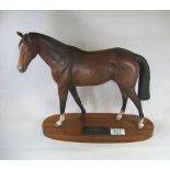 Beswick connoisseur model of a racehorse Troy 2674