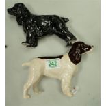 Royal Doulton black cocker spaniel and similar Bes