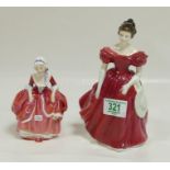 Royal Doulton figure Winsome HN2220 and Goody two