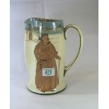 Royal Doulton series ware large jug Constable Dogb