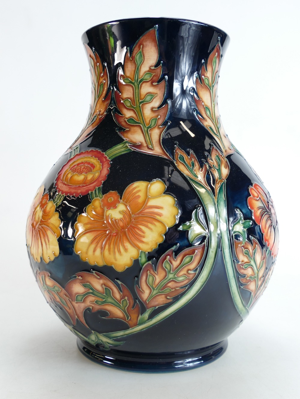 Moorcroft vase decorated in the Fantazie - Image 3 of 4