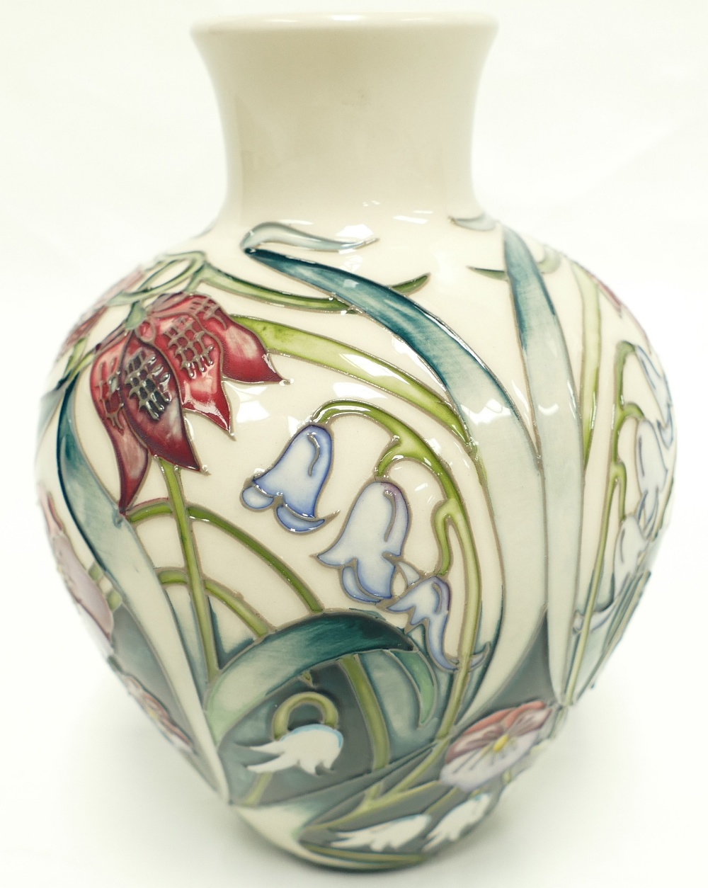 Moorcroft Sorrow & Laughter vase, limite