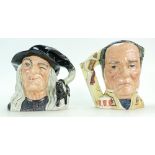 Royal Doulton Large Double Sided Charact