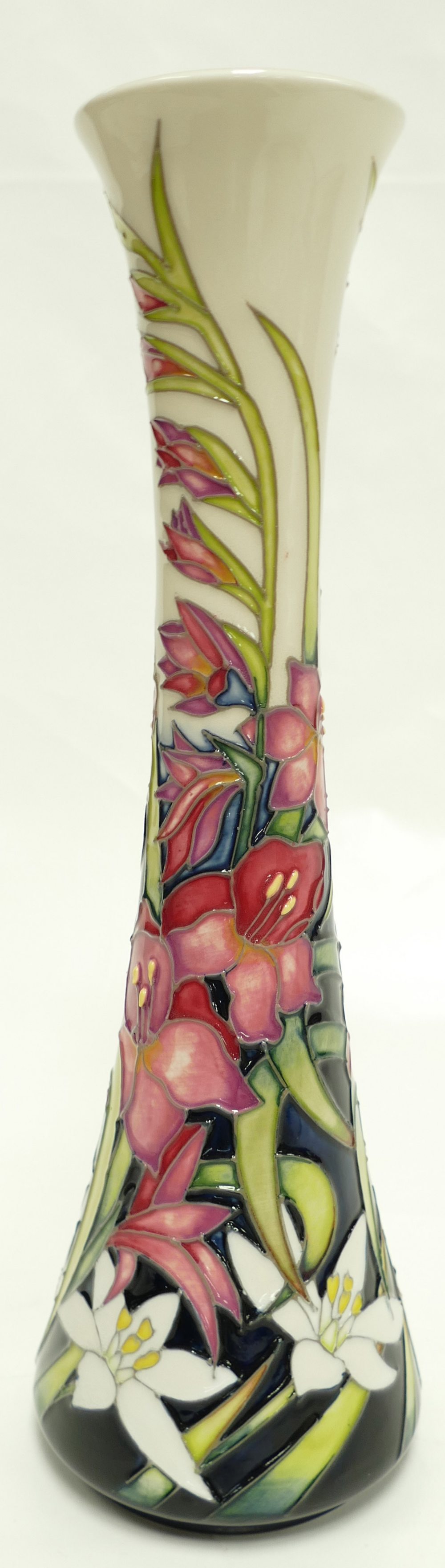 Moorcroft Wild Gladiolus vase, limited e - Image 4 of 4