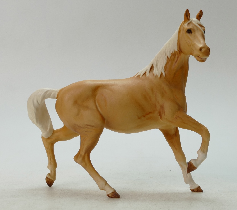 Beswick Palomino matte horse Spirit of t