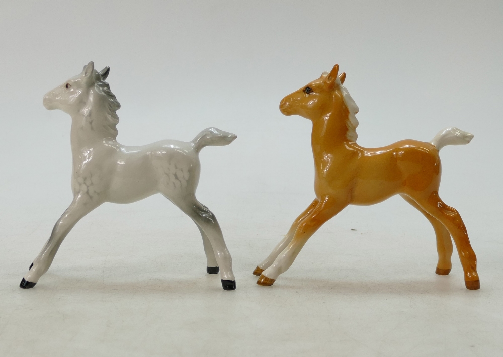 Beswick foal 836 in palomino gloss and a - Image 2 of 3