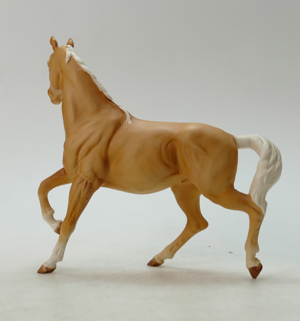 Beswick Palomino matte horse Spirit of t - Image 2 of 3