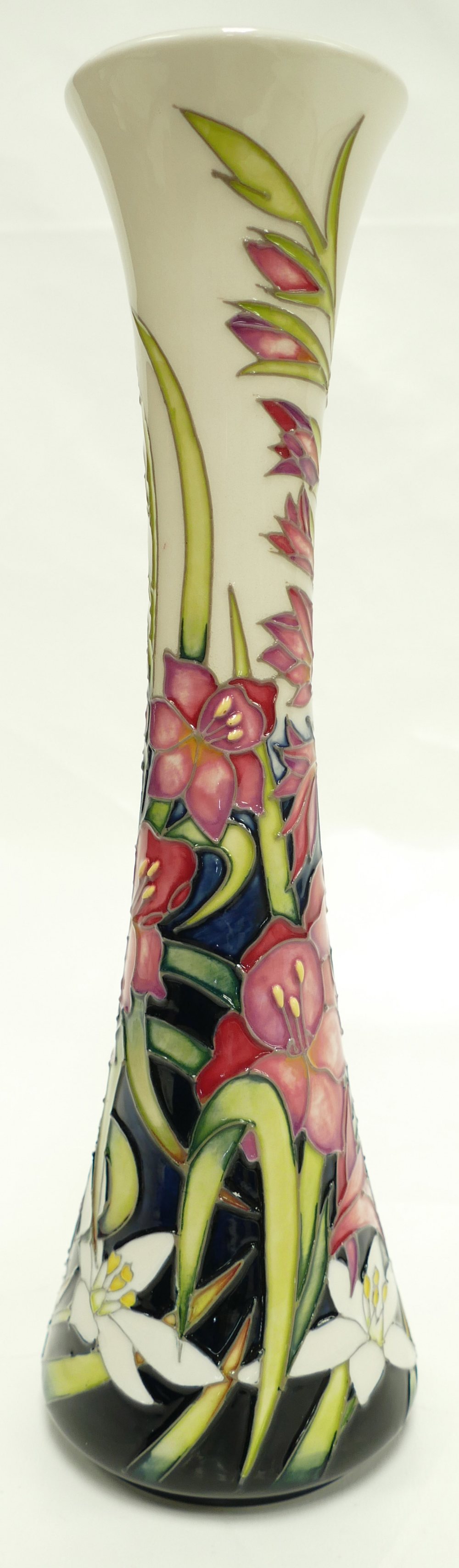 Moorcroft Wild Gladiolus vase, limited e - Image 3 of 4