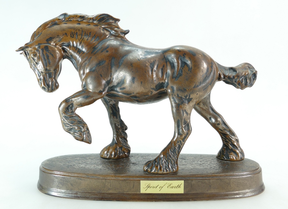 Beswick Spirit of Earth Shire horse on c