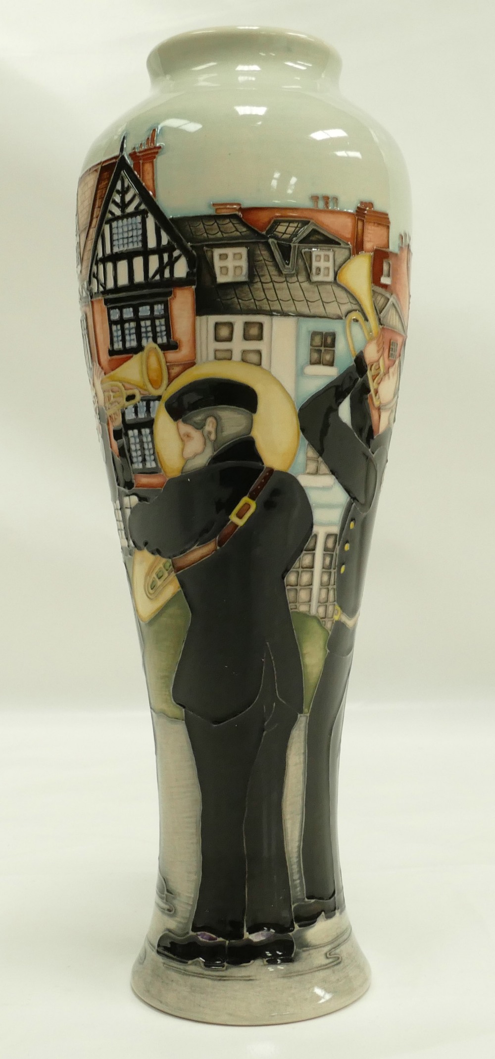 Moorcroft Salvation Army Band vase, tria - Image 3 of 3