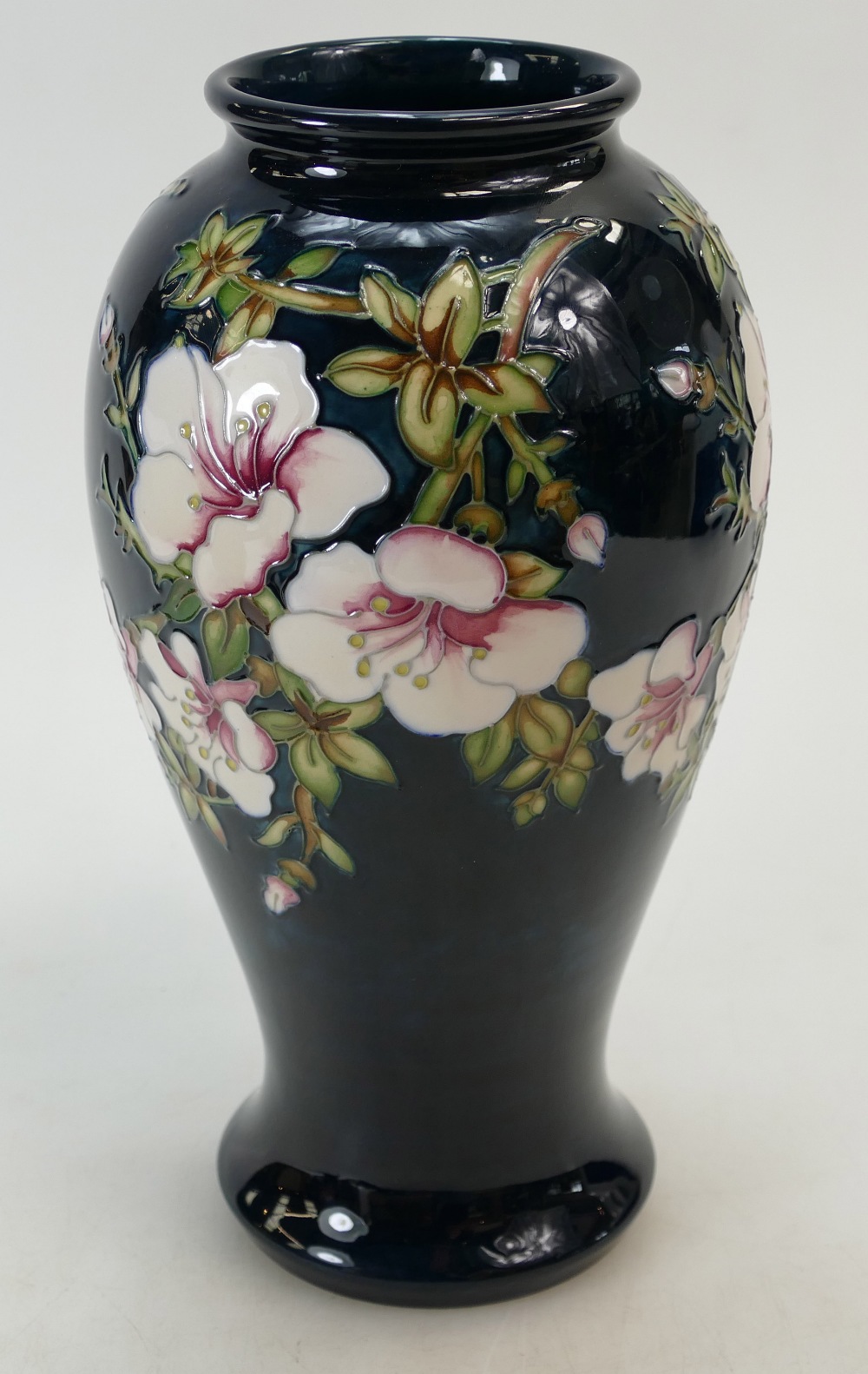 Moorcroft vase decorated in the Fantazie