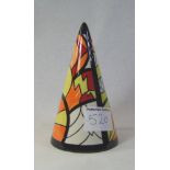 Lorna Bailey Conical Sugar Sifter - Sunshine - 13cm tall.