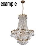 Search Light branded Versailles Chandelier