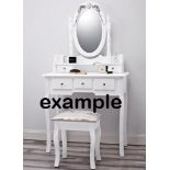 Capri Branded Laura James dressing table & stool