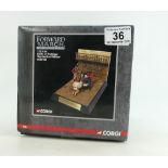 Corgi branded Spin cast scale model titled Forward March. Boxed.