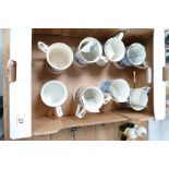 A collection of Wedgwood for Banbury Mint limited edition beakers titled - The Trafalgar Tankard,