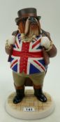 Large Robert Harrop figure Bulldog John Bull.