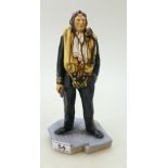 Ashmor Worcester Porcelain Royal Navy Fleet Air Arm Pilot,