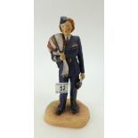 Ashmor Porcelain Figure of a Woman Pilot of the Air Transport Auxiliary 1939-45,